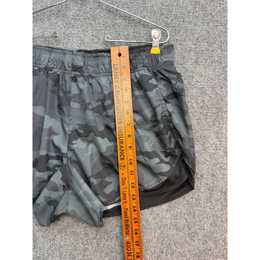 Athletic Works Girls XL 16-18 Gray Camo Running Shorts Lined Pockets - Picture 4 of 7